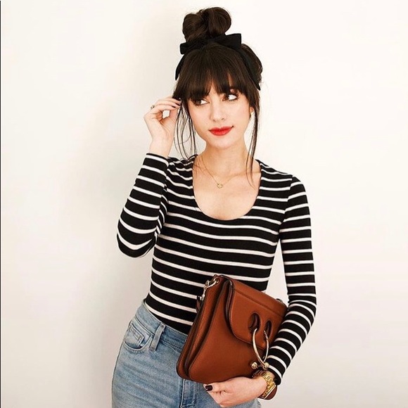 Madewell Tops - Madewell striped body suit